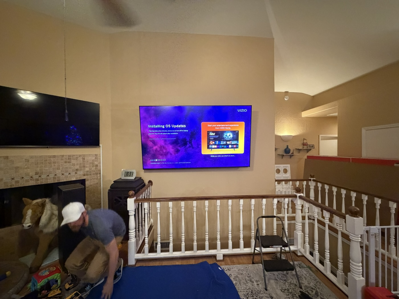 VistaMount TV installation project 20
