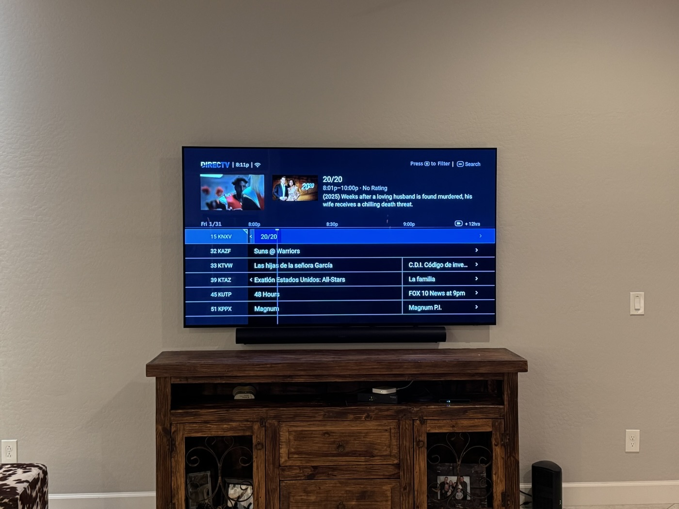 VistaMount TV installation project 24